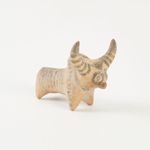 A Bronze Age Bull Figure, Harappa Culture, Indus Valley