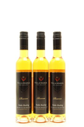 (3) 2015 Villa Maria Reserve Botrytis Selection Noble Riesling, Wairau Valley, 375ml