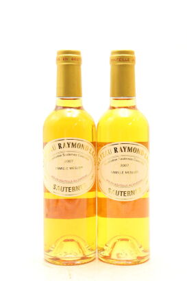 (2) 2007 Chateau Raymond-Lafon, Sauternes, 375ml [JR17.5]