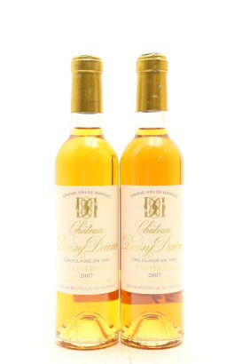 (2) 2007 Denis Dubourdieu Chateau Doisy-Daene, Sauternes - Barsac, 375ml [JR18] [WS93]