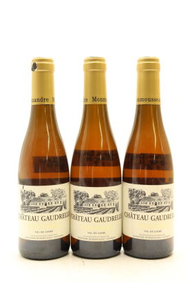 (3) 2010 Alexandre Monmousseau Chateau Gaudrelle Vouvray Sec-Tendre, Loire, 375ml