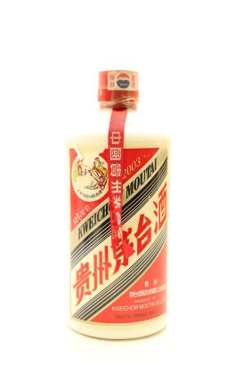 (1) 2003 Kweichow Flying Fairy Moutai, 53% ABV, 500ml