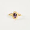 A Gold and Amethyst Ring, Rome