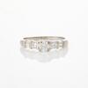 18ct White Gold, .96ct Diamond Ring