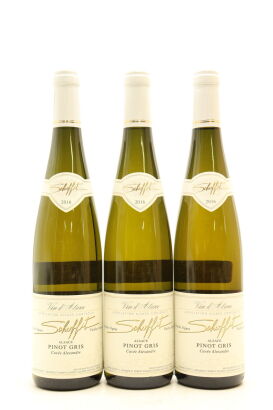 (3) 2017 Schoffit Pinot Gris Vieilles Vignes Cuvee Alexandre, Alsace