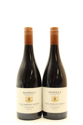 (2) 2012 Seppelt Chalambar Shiraz, Victoria [JO94]