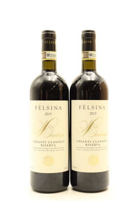 (2) 2015 Felsina Berardenga Chianti Classico Riserva DOCG, Tuscany [WS93]