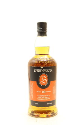 (1) Springbank 10 Year Old Single Malt Scotch Whisky, 46% ABV