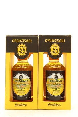 (2) Springbank Local Barley 10 Year 2019 Release Old Single Malt Scotch Whisky, 56.2% ABV