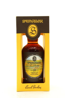 (1) Springbank Local Barley 10 Year 2020 Release Old Single Malt Scotch Whisky, 55.6% ABV