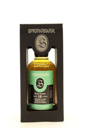 (1) Springbank 2003 Rum Wood 15 Year Old Single Malt Scotch Whisky, 51% ABV