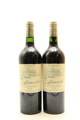 (2) 2000 Chateau Mangot, Saint-Emilion Grand Cru