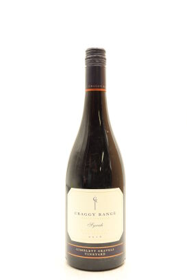 (1) 2016 Craggy Range Single Vineyard Syrah, Gimblett Gravels