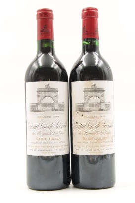 (2) 1979 Grand Vin de Leoville du Marquis de Las Cases, Saint-Julian