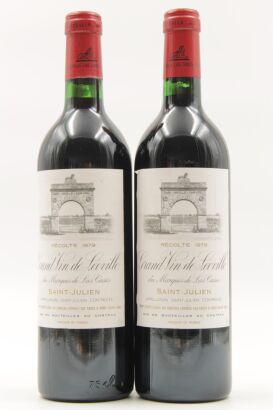 (2) 1979 Grand Vin de Leoville du Marquis de Las Cases, Saint-Julian
