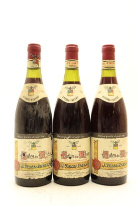 (3) 1988 J. Vidal-Fleury Cotes du Rhone, France