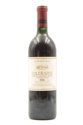 (1) 1986 Te Mata Coleraine, Hawkes Bay