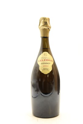 (1) 2002 Gosset Celebris Extra Brut Millesime, Champagne [JR17.5] [RP95] [WS94]