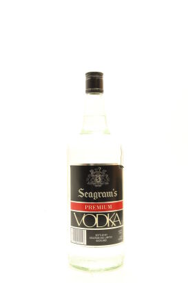 (1) Seagram's Premium Vodka, 37.2% ABV, 1125ml