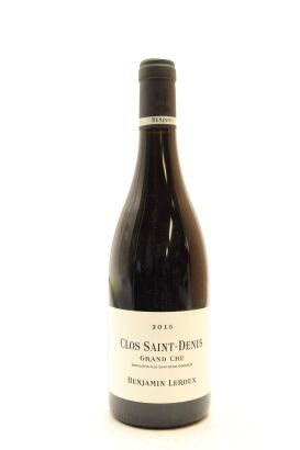 (1) 2015 Benjamin Leroux Clos Saint-Denis Grand Cru, Cote de Nuits [JR18]