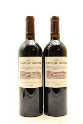 (2) 2016 Chateau Tour Saint Christophe, Saint-Emilion Grand Cru [JR16]