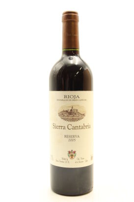 (1) 2005 Sierra Cantabria Reserva, Rioja DOCa