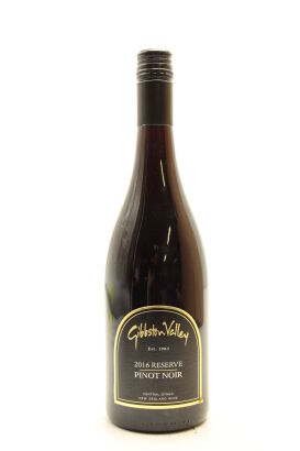 (1) 2016 Gibbston Valley Reserve Pinot Noir, Central Otago