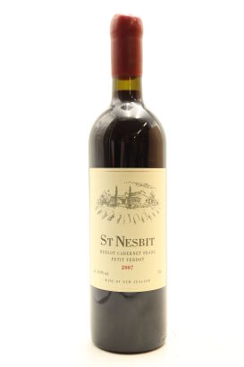 (1) 2007 St Nesbit Cabernet Merlot Petit Verdot, Auckland