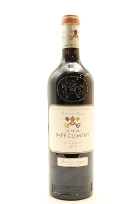 (1) 2018 Chateau Pape Clement, Pessac-Leognan [RP95] [WE96] [WS96]