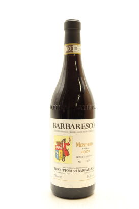 (1) 2009 Produttori del Barbaresco Montefico, Barbaresco Riserva DOCG [WE93]