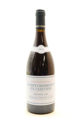 (1) 2013 Domaine Bruno Clair Cazetiers, Gevrey-Chambertin Premier Cru [JR17]