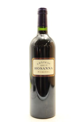 (1) 2017 Chateau Hosanna, Pomerol [JR17] [RP97] [WE94]