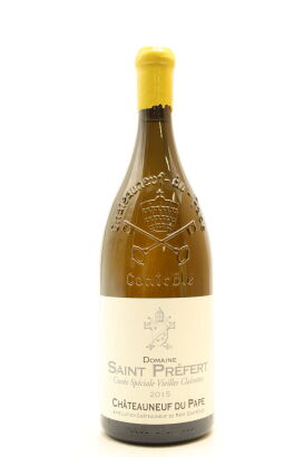 (1) 2015 Domaine Saint Prefert Chateauneuf-du-Pape 'Cuvee Speciale Vieilles Vignes Clairette', Rhone, 1500ml