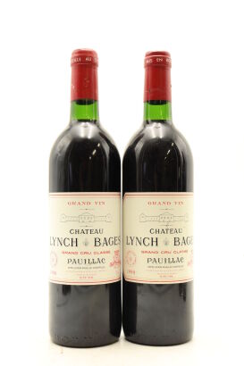 (2) 1990 Chateau Lynch-Bages, Pauillac [JR18] [RP99]