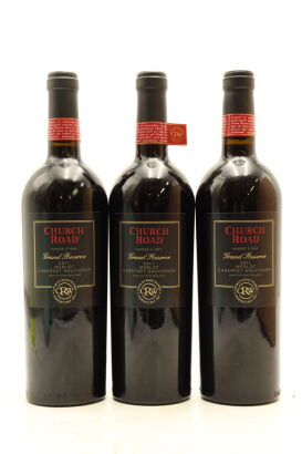 (3) 2011 Church Road Grand Reserve Cabernet Sauvignon - Merlot, Hawke's Bay [BC93]