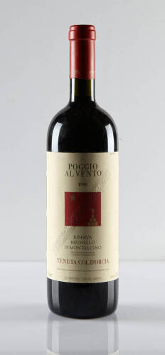 (1) 1990 Tenuta Col d'Orcia Poggio Al Vento Brunello di Montalchino Riserva