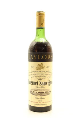 (1) 1974 Taylors Chateau Clare Estate Bottled Cabernet Sauvignon, Clare Valley (MS)