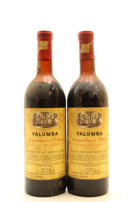 (2) 1973 Yalumba Wyndham's Blend Galway Vintage Reserve Claret, Australia (MS)