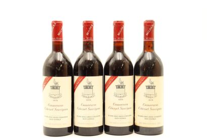 (4) 1979 Mildara Cabernet Sauvignon, Coonawarra