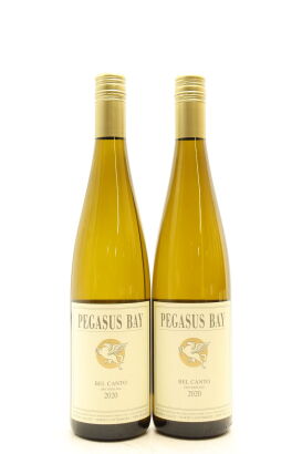 (2) 2020 Pegasus Bay Bel Canto Dry Riesling, Waipara [JR16.5]