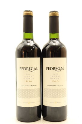 (2) 2015 Antigua Bodega Stagnari Del Pedregal Roble Tannat - Merlot, Canelones, Uruguay