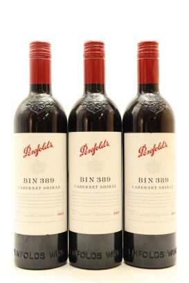 (3) 2017 Penfolds Bin 389 Cabernet - Shiraz, South Australia [JR17] [WS94] [JO96]