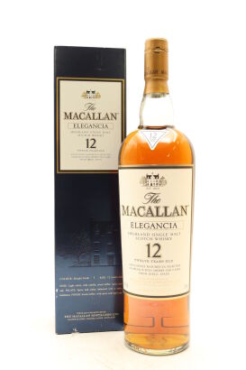 (1) The Macallan Elegancia 12 Years Old Single Malt Scotch Whisky, 40% ABV, 1000ml