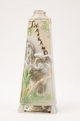 One Beam decanter (EMPTY) : Thailand Elephant