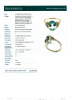 14ct Yellow Gold, 2.85ct Aquamarine and .11ct Diamond Ring - 2