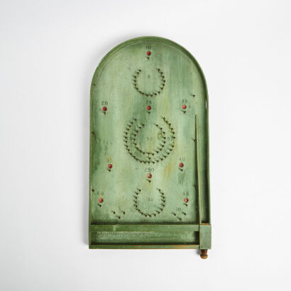 A Vintage Bagatelle Board