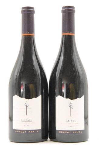 (2) 2014 Craggy Range Le Sol Syrah, Gimblett Gravels