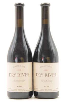 (2) 2012 Dry River Pinot Noir, Martinborough