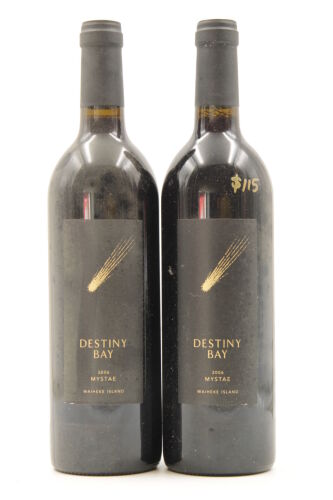 (2) 2006 Destiny Bay Mystae Cabernet Merlot, Waiheke Island