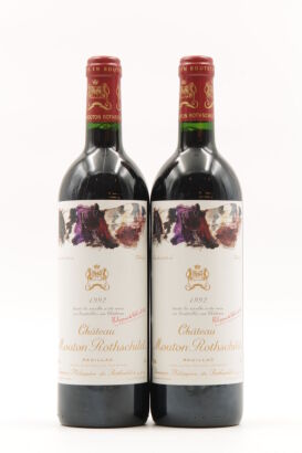 (2) 1992 Chateau Mouton Rothschild, Pauillac